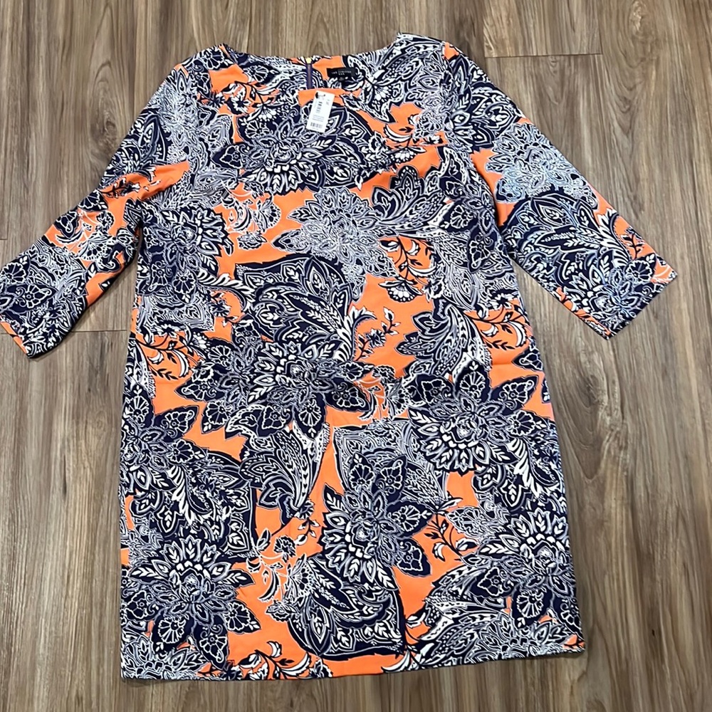 NWT The Limited Floral Polyester Dress Size XL